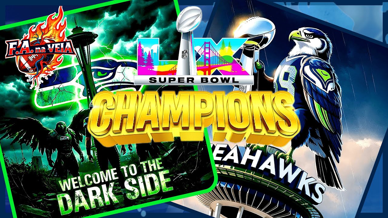 Seahawks Campeão do SB LX - PARABÉNS!!! #nfl #superbowllx #seahawks #patriots #campeão
