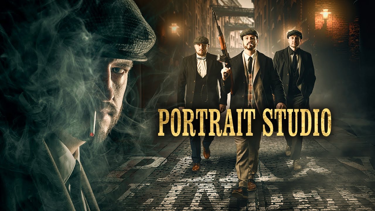 PHOTO PORTRAIT - Eclairages cinématographiques (PEAKY BLINDERS)