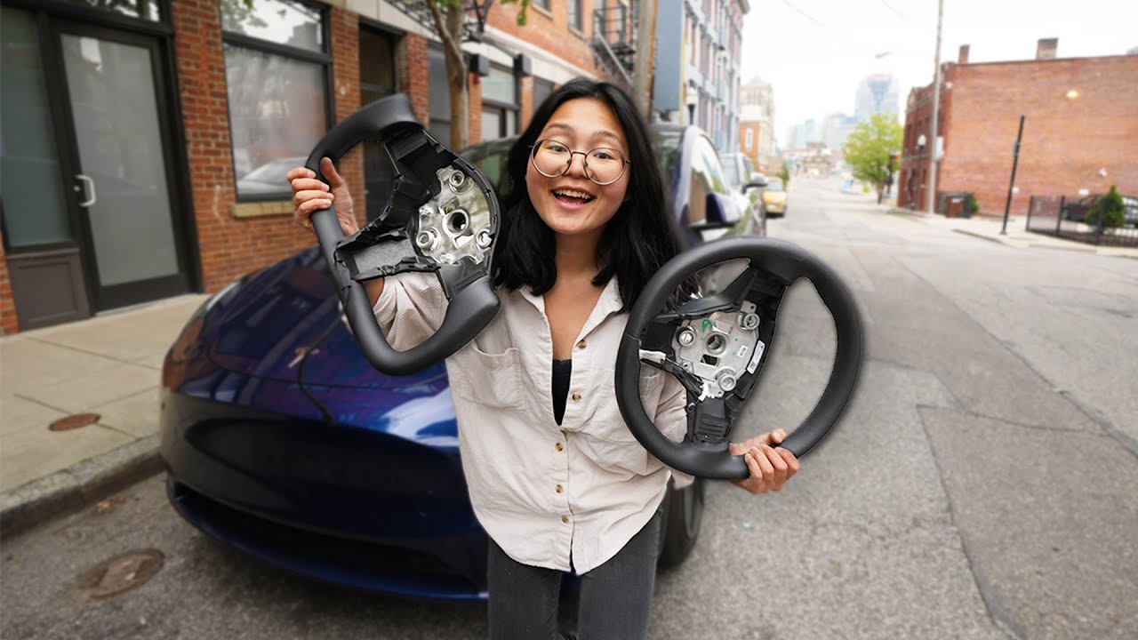 I Replaced My Tesla Steering Wheel for This!