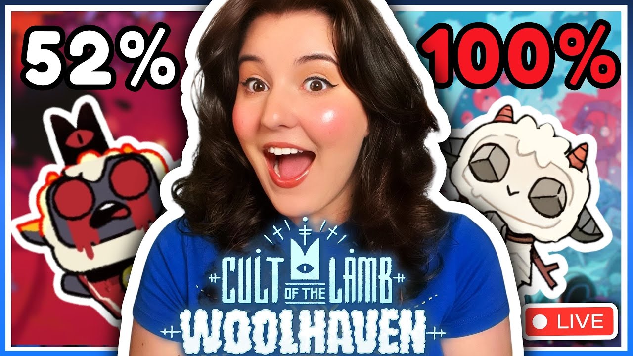 I Am OBSESSED With CULT OF THE LAMB WOOLHAVEN ❄️🩸