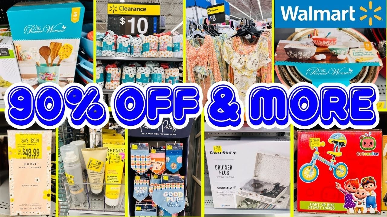 WALMART CLEARANCE RUN DEALS | WALMART 90% OFF CLEARANCE | WALMART CLEARANCE TODAY |#walmartclearance