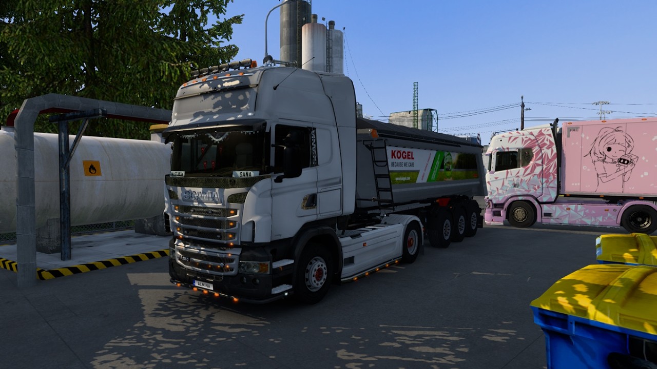 ETS 2  Truckers MP   Klagenfurt - calais  :) Sende Gel Birlikte Sürelim!!!!