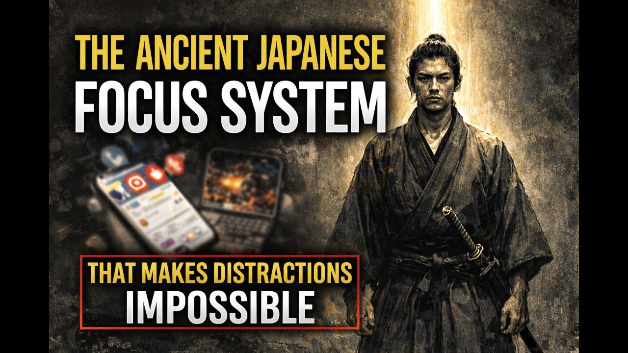 The Ancient Japanese Focus System That Makes Distractions Impossible