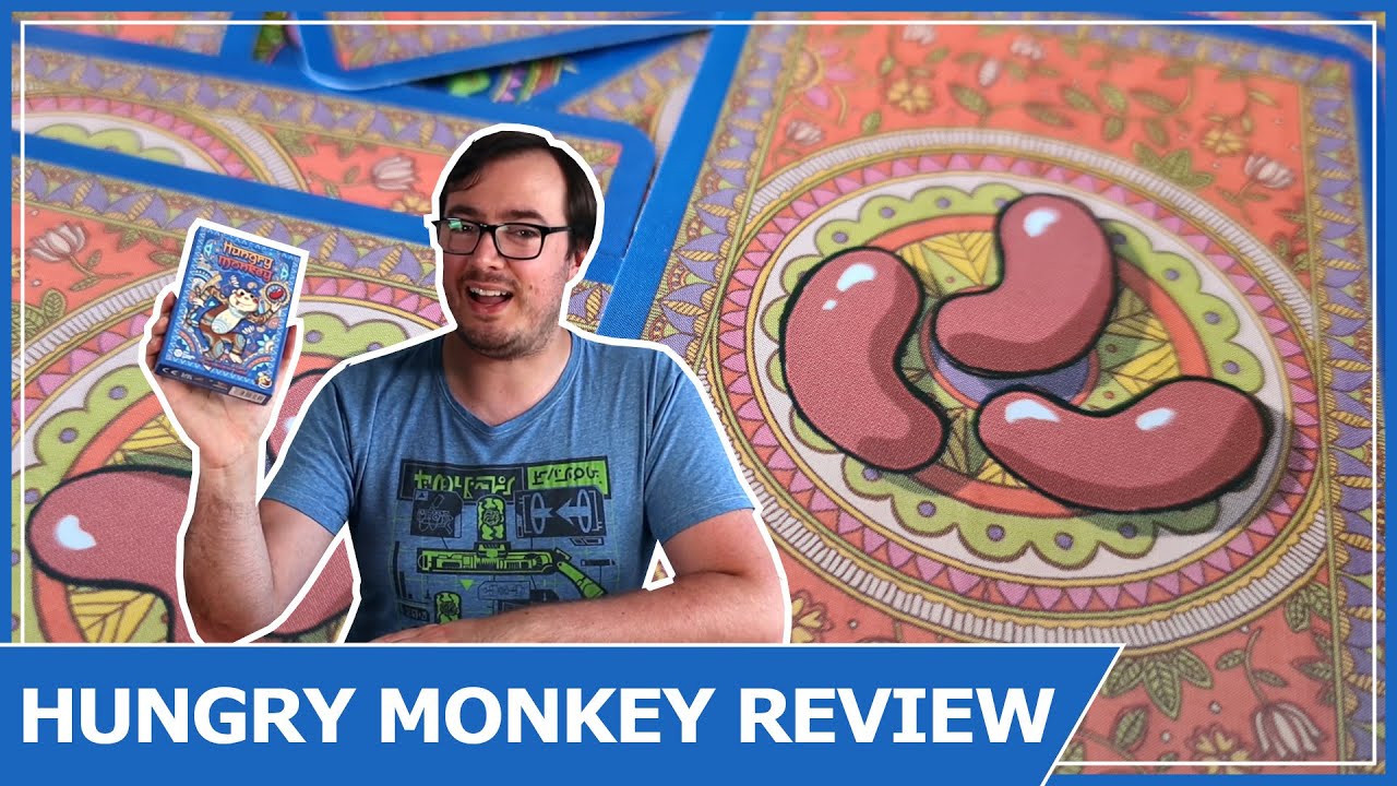 Hungry Monkey Review - A Cute Fast Card Game