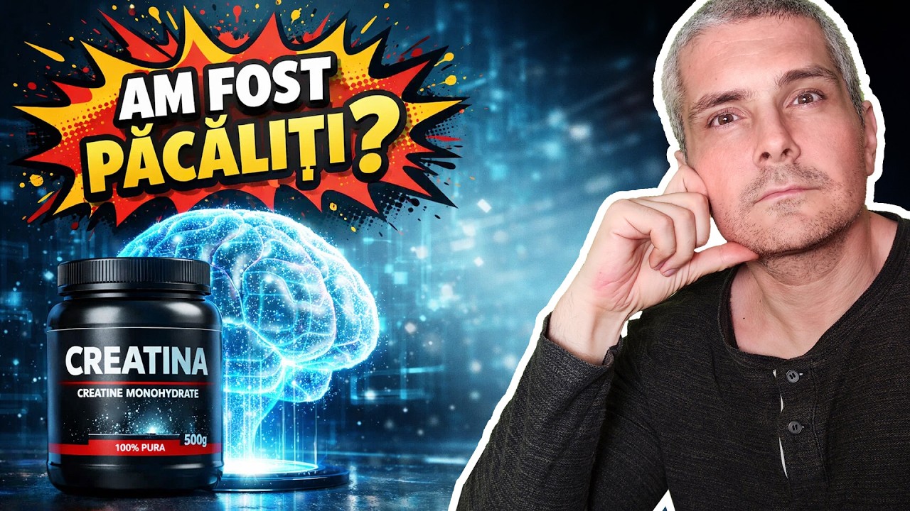 Am fost pacaliti? Creatina NU ajunge la creier?