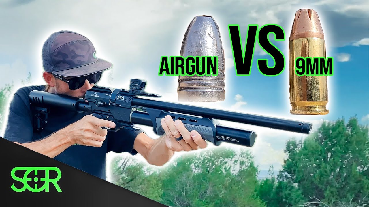 Airgun MORE POWERFUL than 9mm!