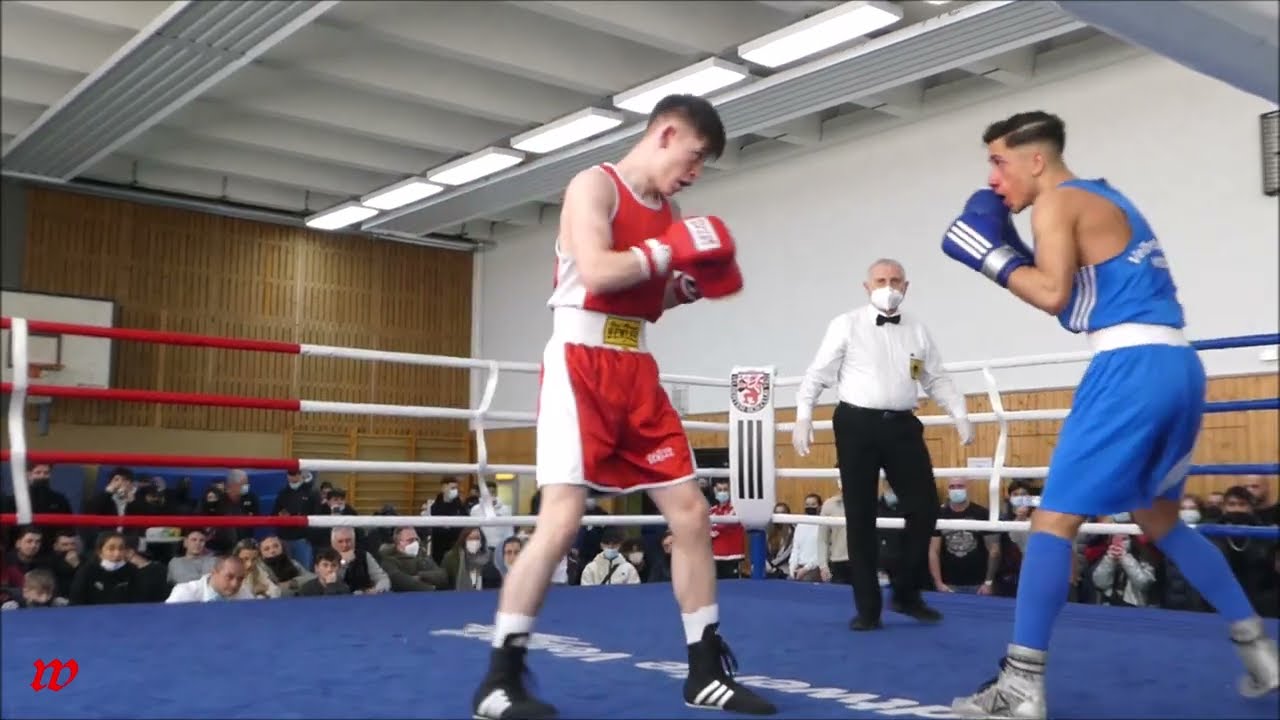 Boxen in Velbert am 27.02.2022 * Arfat Jousupov * Team Fight Oelde vs. Kornel Lipiec * Velberter BC