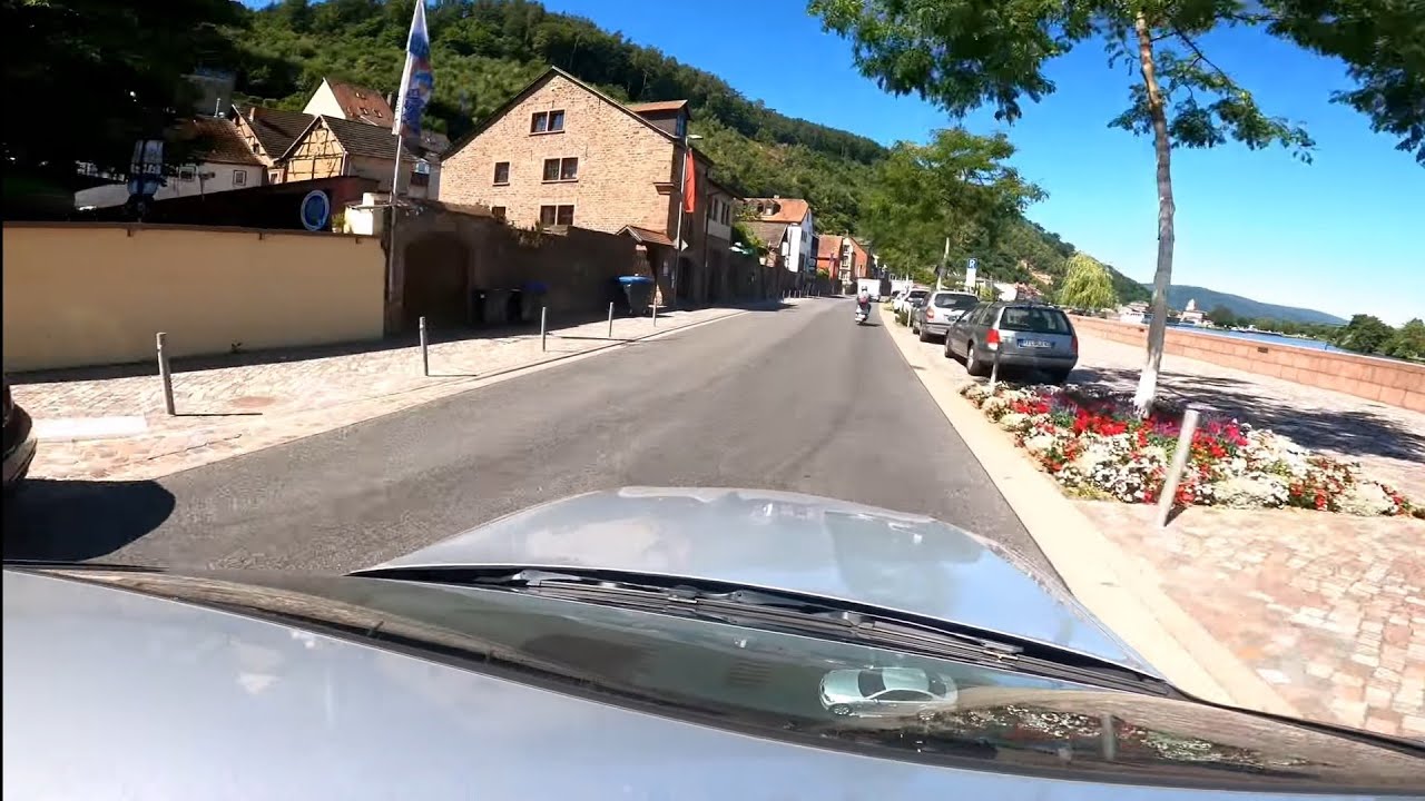 Justus Unterwegs mit King Alex BMW in Miltenberg am Fluss Main