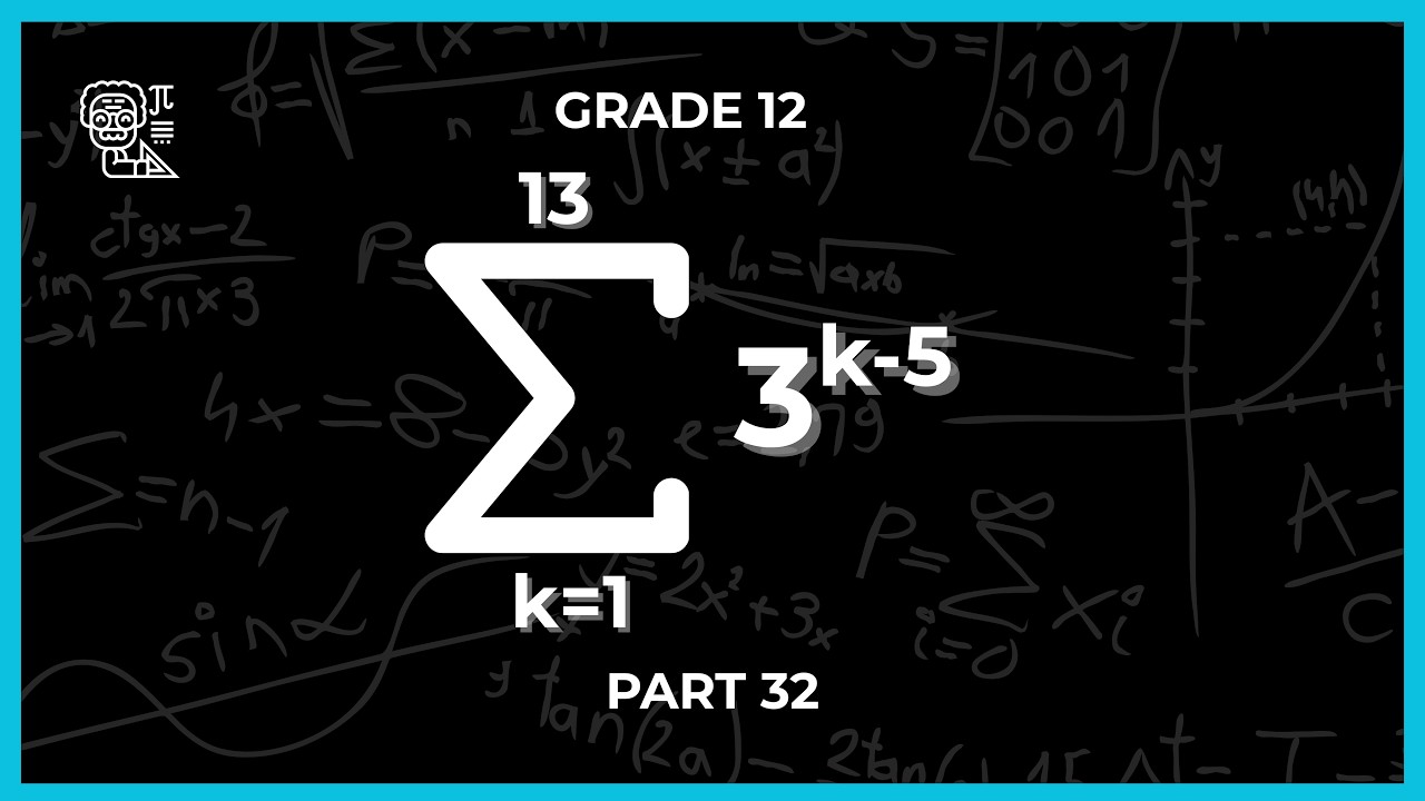 Sigma Notation Exam Question | Grade 12