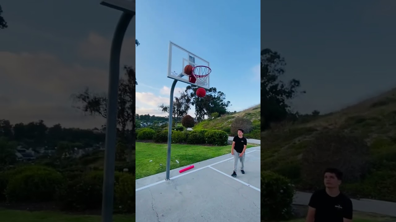Stuck 🏀 #basketball #hoops #sports #teens #fun #ca #oceanside #family #sandiego
