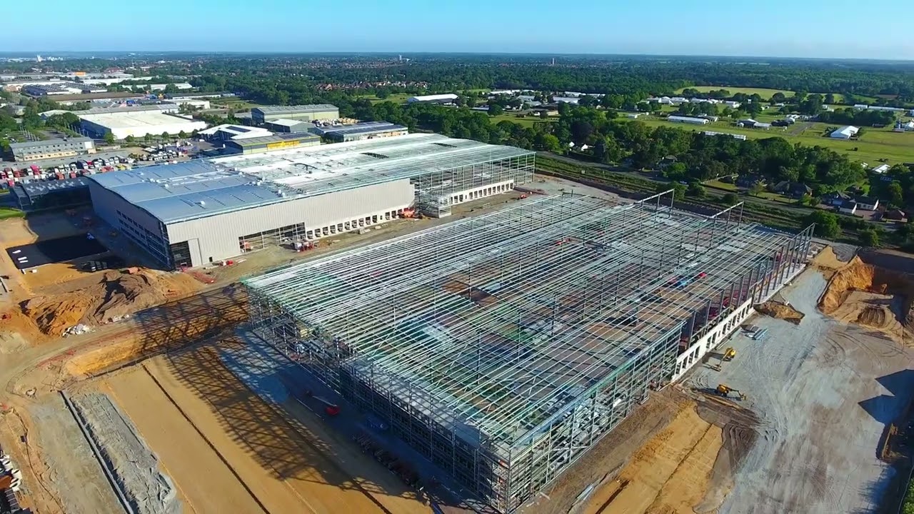 NEW LOGISTICS PARK IPSWICH SUFFOLK FELIXSTOWE dji drone phantom mavic