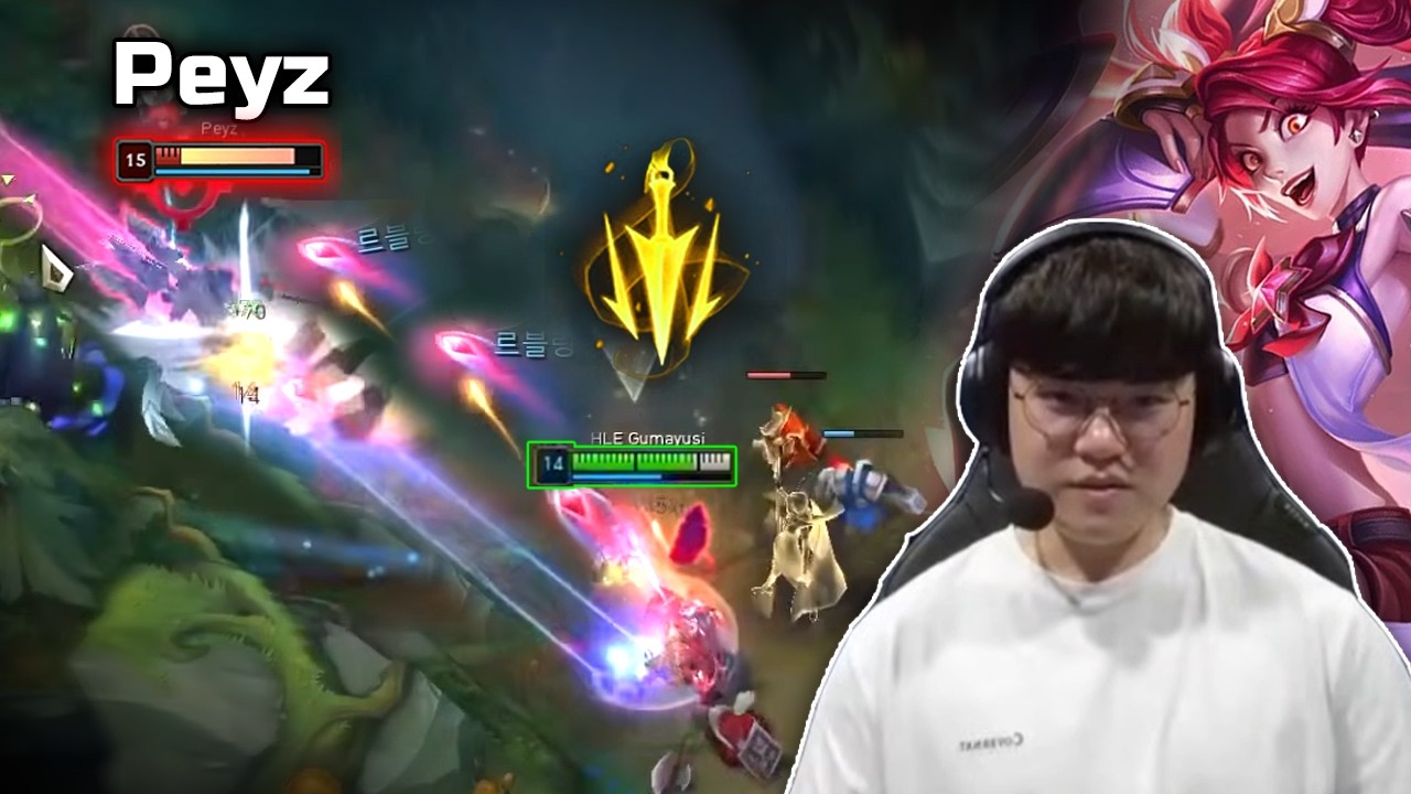 When GUMAYUSI Jinx meet PEYZ on Enemy Team, Total Destroying Him - Engsub