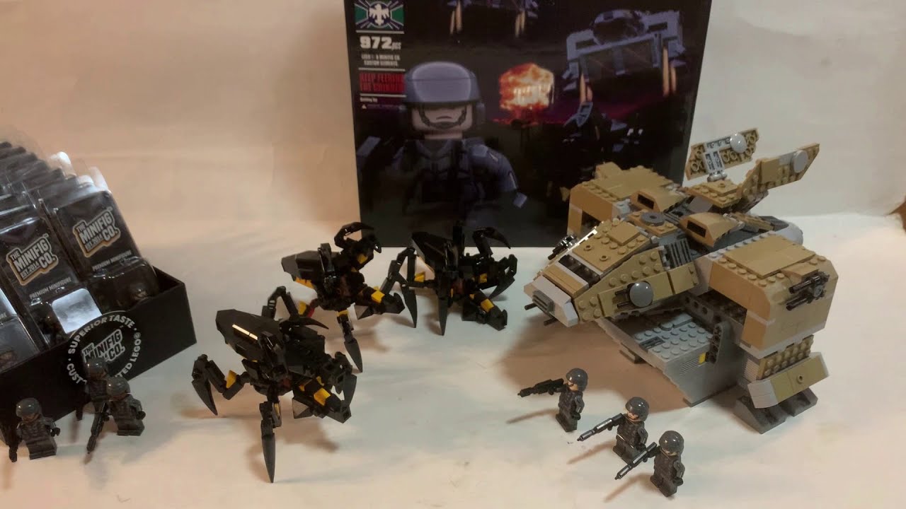 Minifigco Intergalactic haul, Lego Starship Troopers