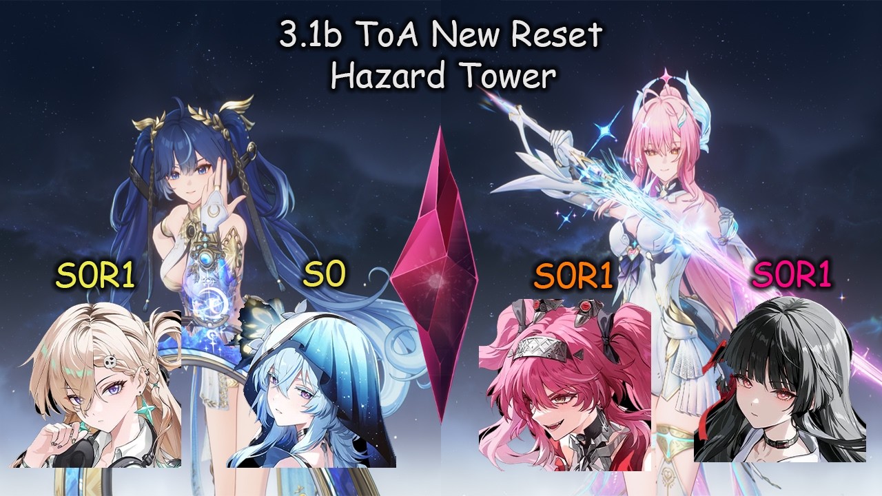 New Lineup! S1R1 Iuno Hypercarry x S0R1 Aemeth Fusion Burst  | ToA 3.1b | Hazard Tower | WUWA