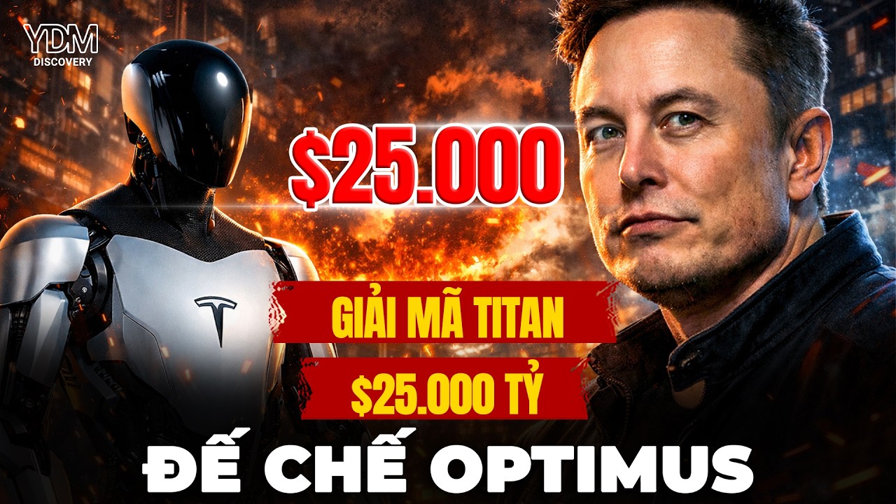 Optimus Gen 3 Titan: Khi robot biết “cảm nhận” và thay thế hoàn toàn con người