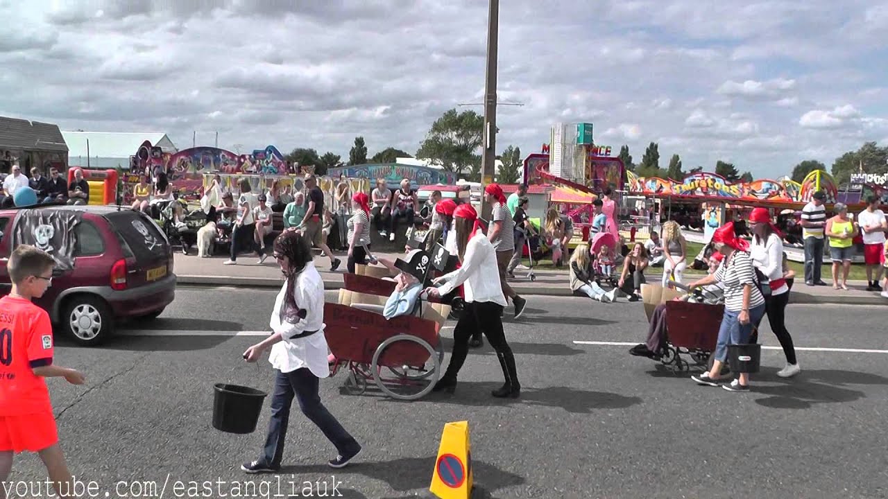At Walton On The Naze Carnival Essex Display Procession 2015
