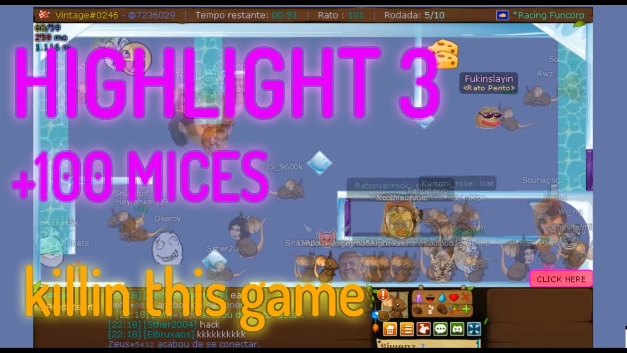 TRANSFORMICE - FUKINHIGHLIGHT #3 (+100 MICES)