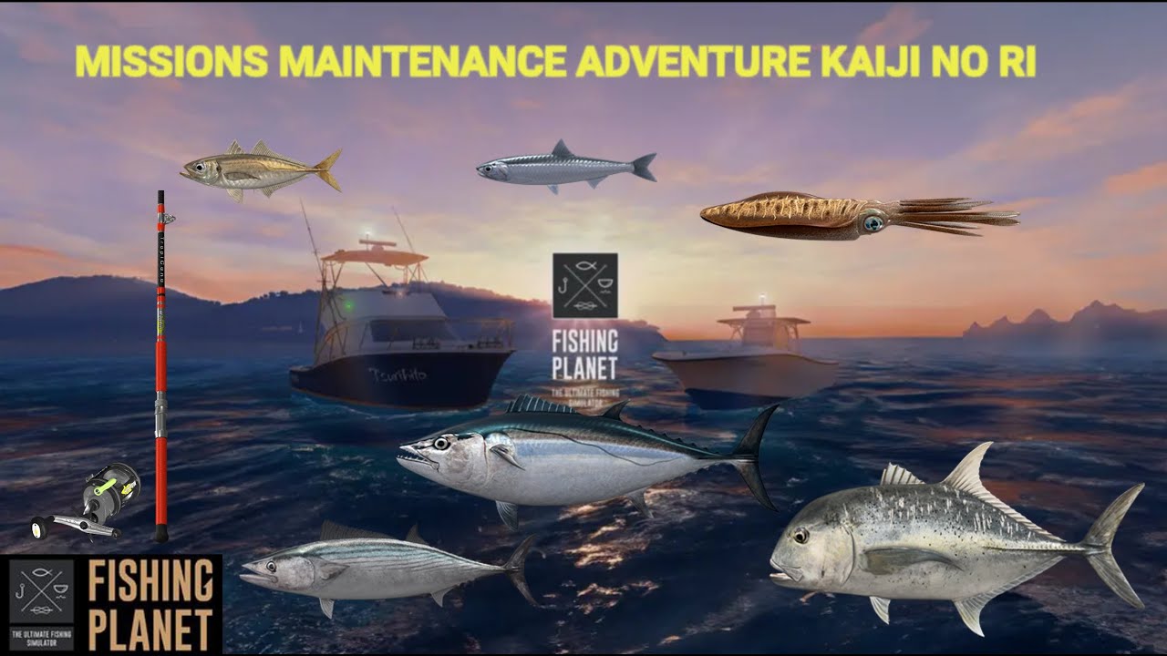 Misi kapal sewa Kaiji no ri aktifitas radar ikan dan map kapal | Fishing planet