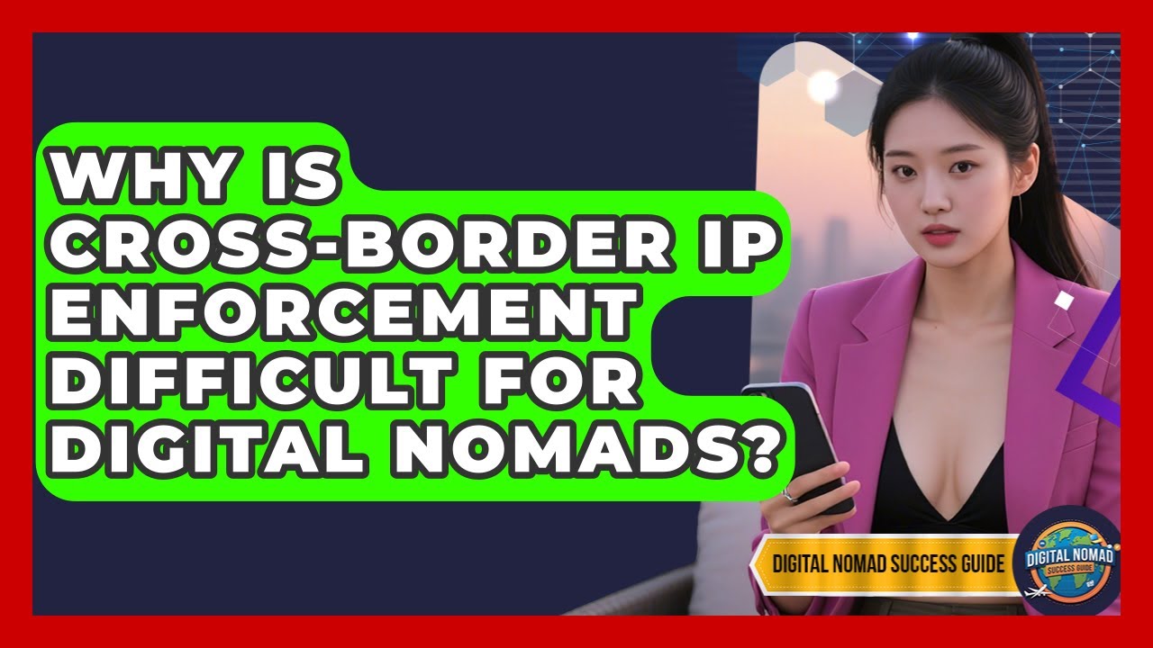 Why Is Cross-Border IP Enforcement Difficult For Digital Nomads? - Digital Nomad Success Guide