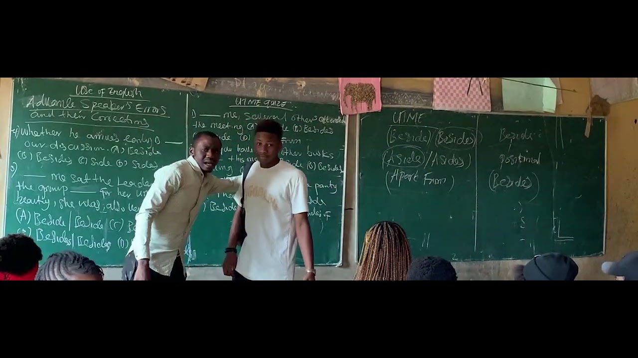 JAMB PREP CLASS QUESTIONS ON BESIDE AND BESIDES 
