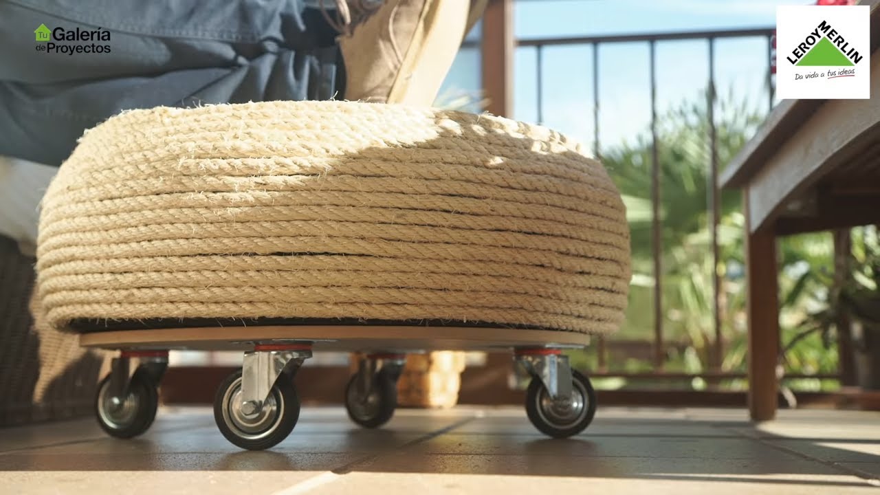Cómo hacer un puff casero - LEROY MERLIN