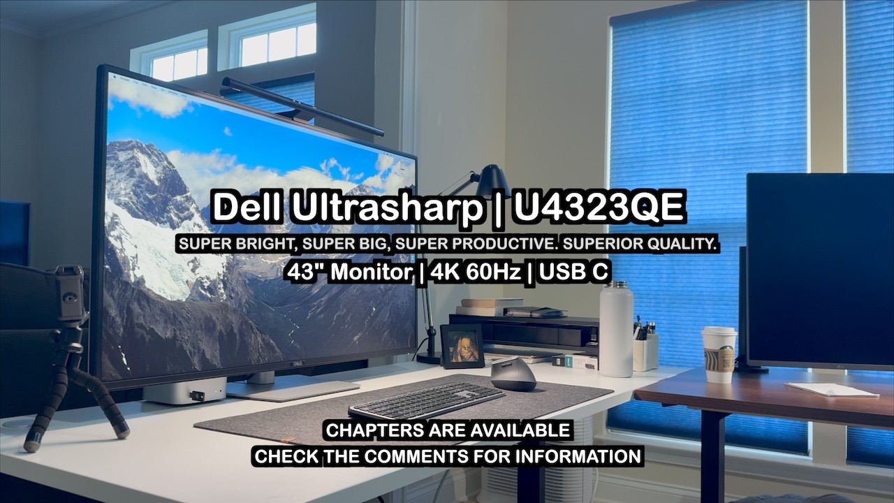 Super Productive | Dell Ultrasharp U4323QE 4K 43