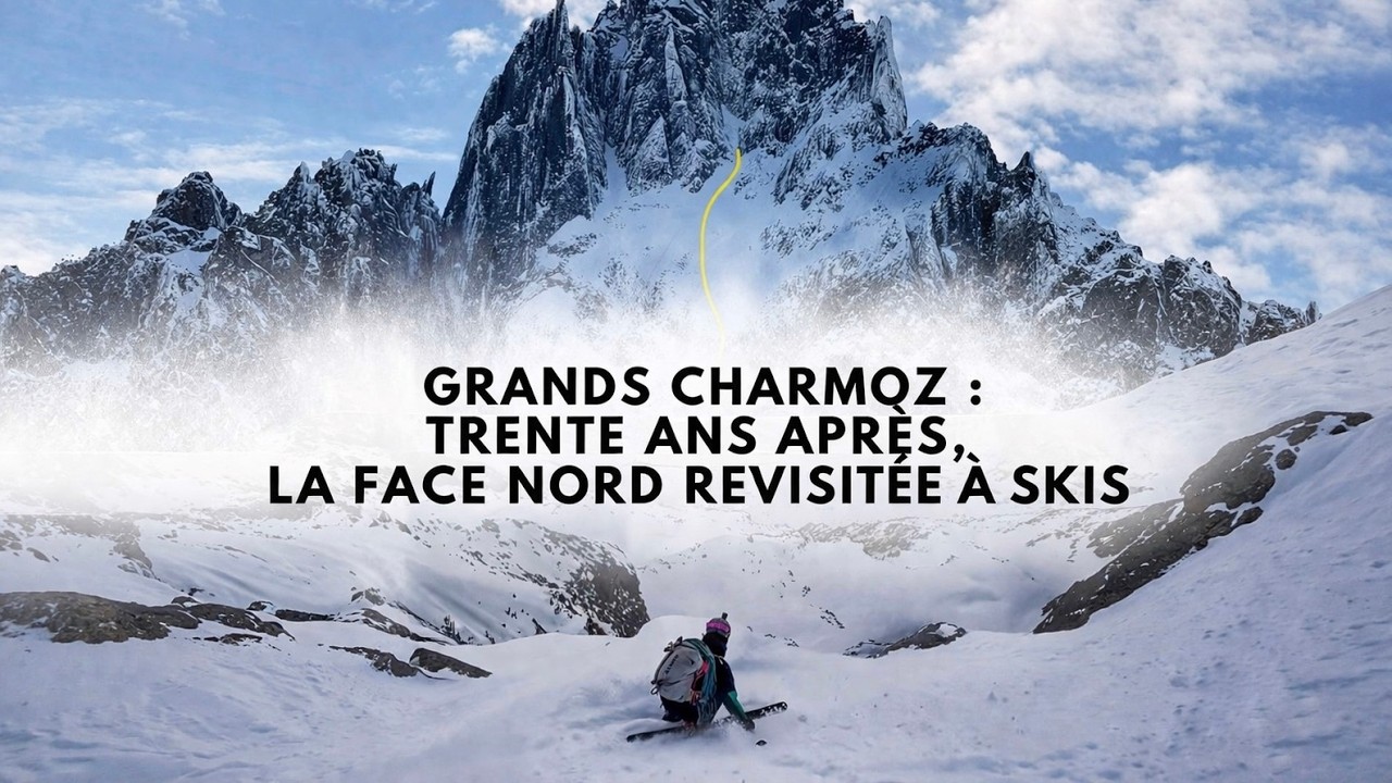First Ski Descent in 30 Years | Grands Charmoz (steep skiing)