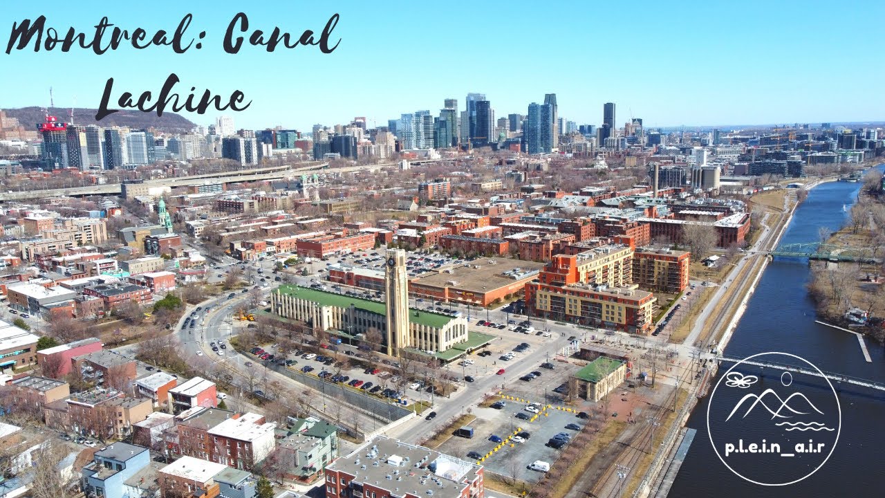 Montreal: Canal Lachine by Drone