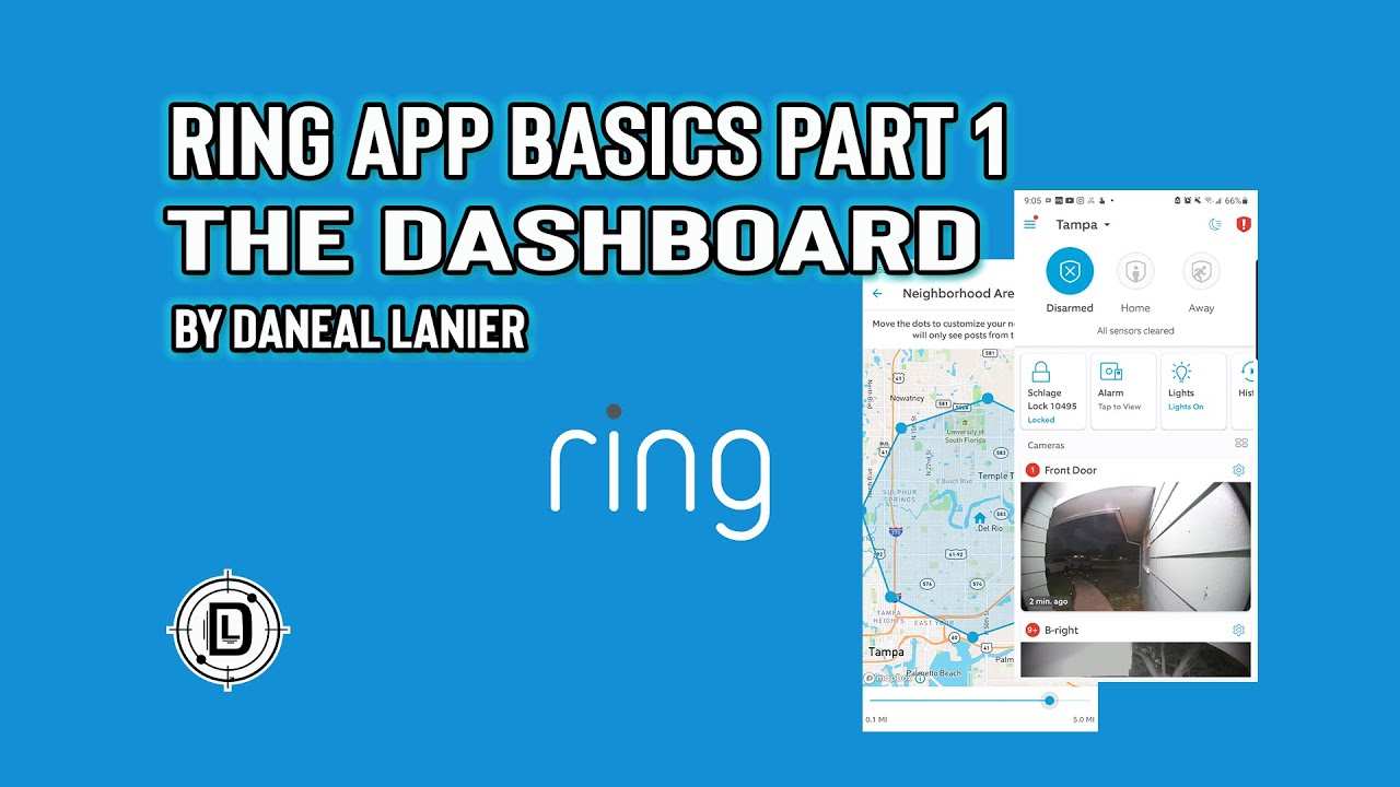 Основы приложения Ring, часть 1. Панель управления