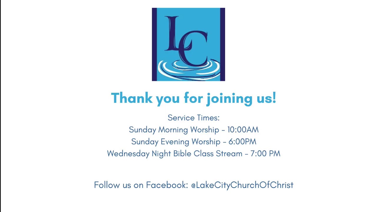 Evening Service 3/1/26