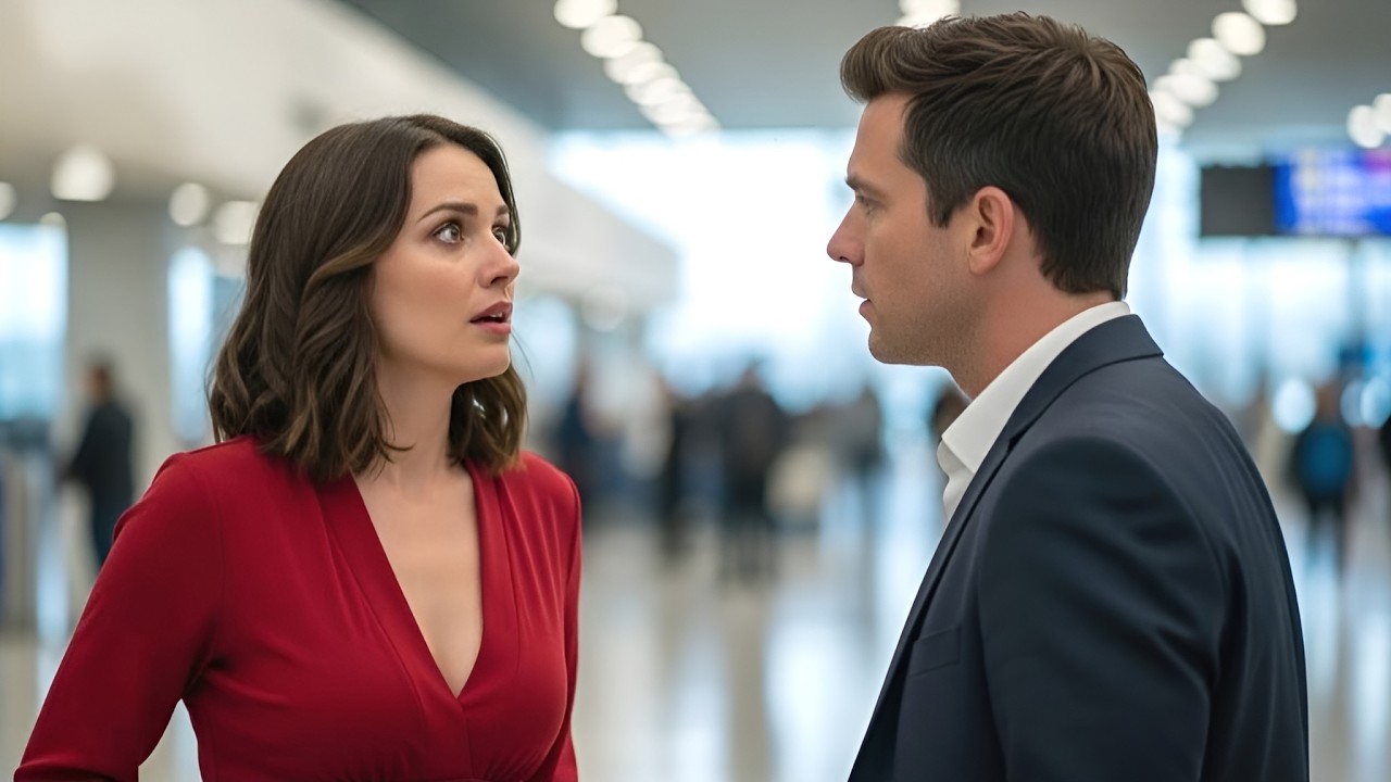 Erkennst du mich noch? Am Flughafen trifft sie ihre erste Liebe – jetzt CEO.