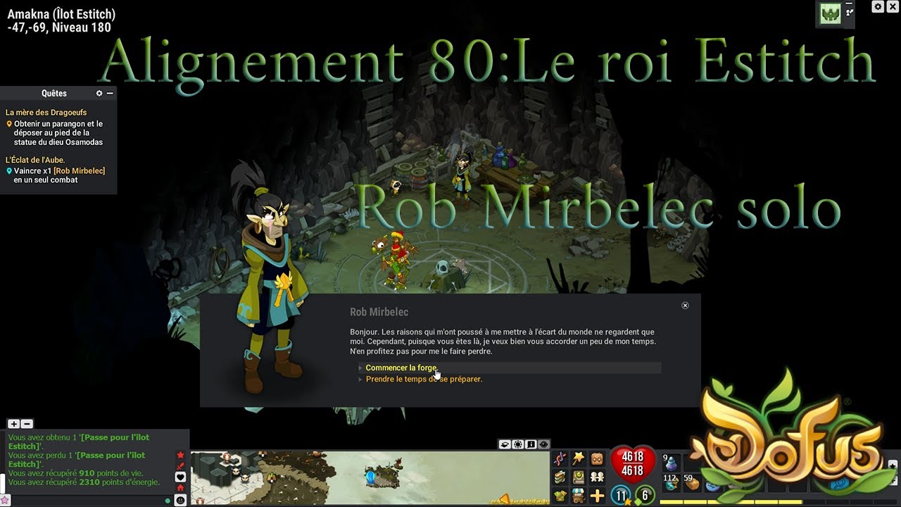 ALIGNEMENT 80! Rob Mirbelec en solo *Dofus*