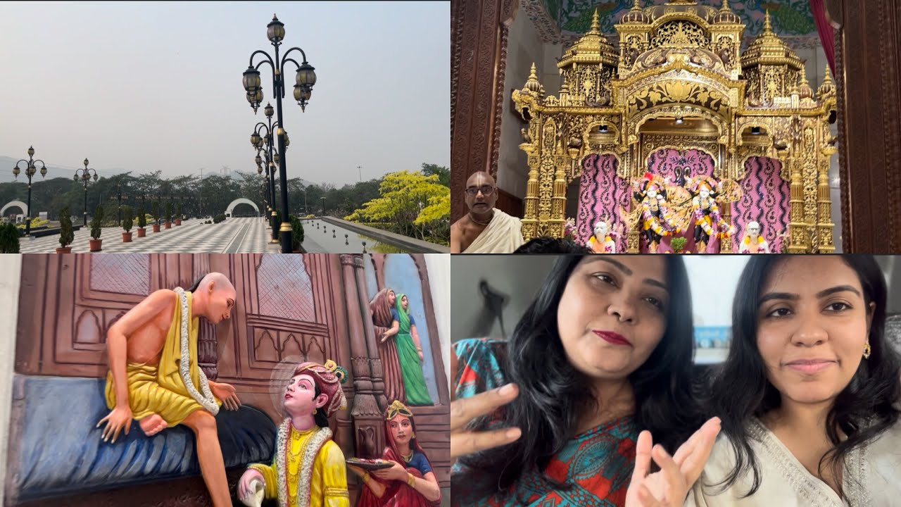 ISKCON temple visit | Talking with Mom &  simple calm day 