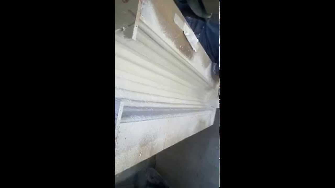 SMU Fluted GFRC Columns - Part IV: Application of Back up Mix