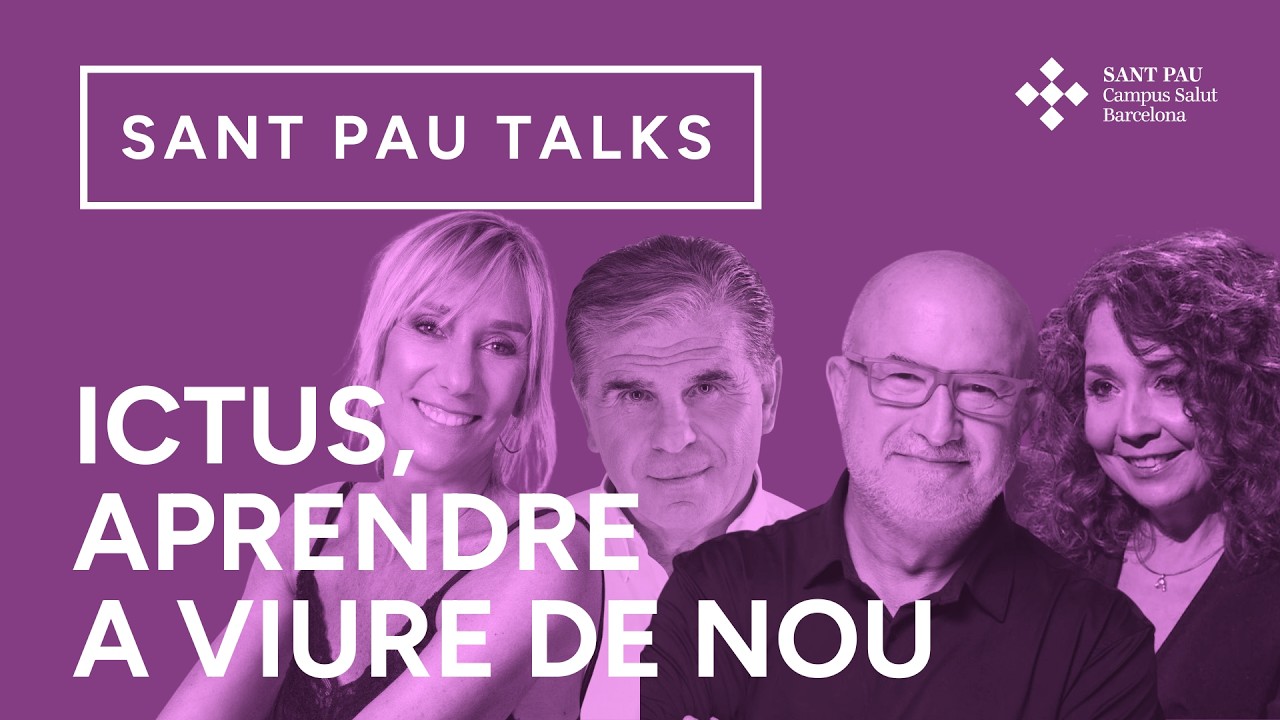 Sergi Mas i Rosa Rubio Oliver al #SantPauTalks: ictus