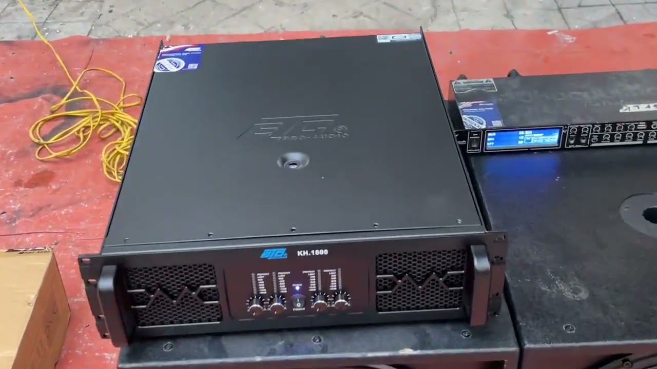 Đẩy công suất lớn ETC KH1800- Đẩy khỏe cho dàn sân khấu sự kiện, chạy bền bỉ, ổn định. LH:0919182233