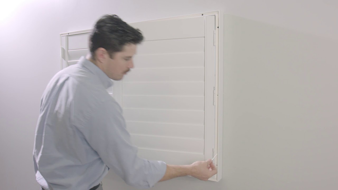 How to install outside mount