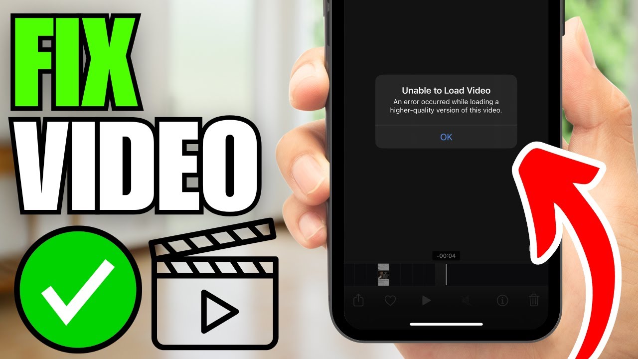 How To Fix Videos Not Playing on iPhone (Unable to Load)