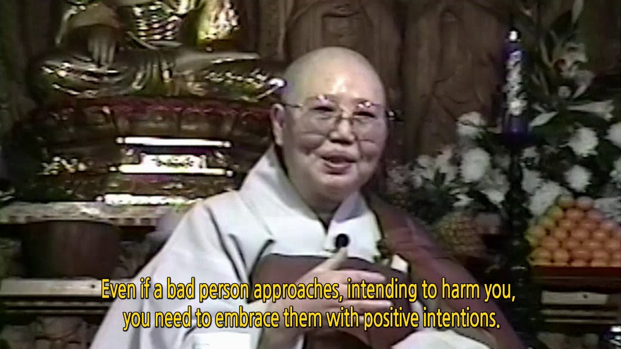 How to deal with good and evil―Dharma Talk by Daehaeng Kun Sunim