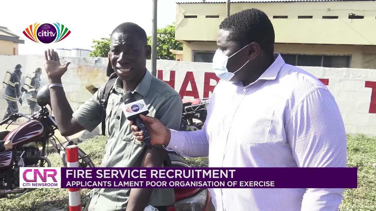 Fire Service recruitment applicants lament 'chaotic screening exercise | Citi Newsroom