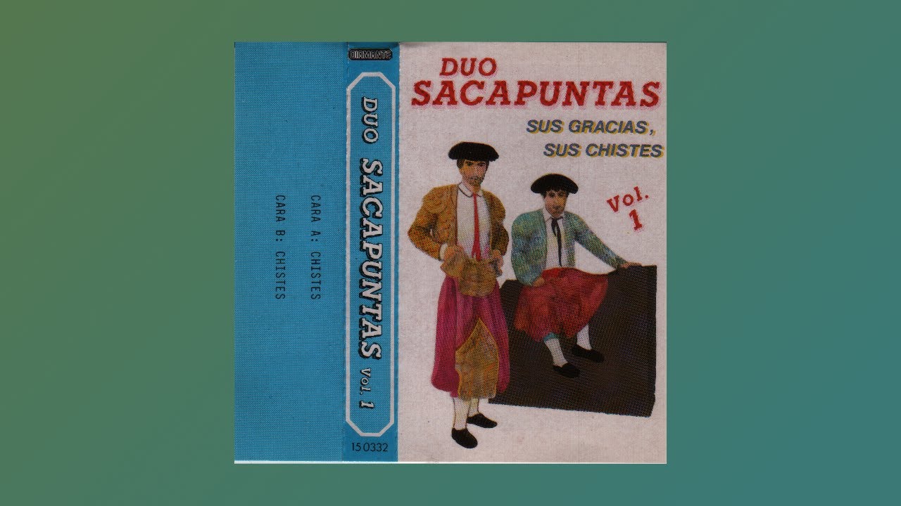 DUO SACAPUNTAS sus gracias , sus chistes, -  Vol.1  - 1987 -  Cassette Completo