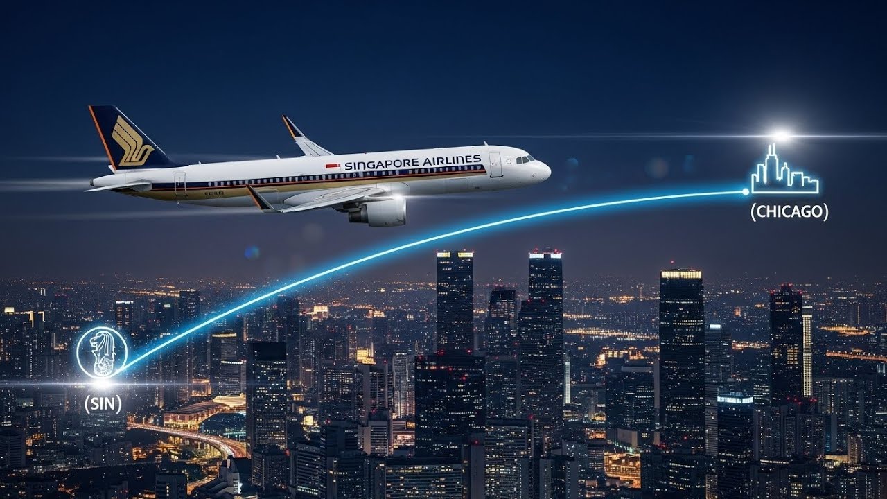 Can an A320 Really Fly from Singapore to Chicago? ✈️