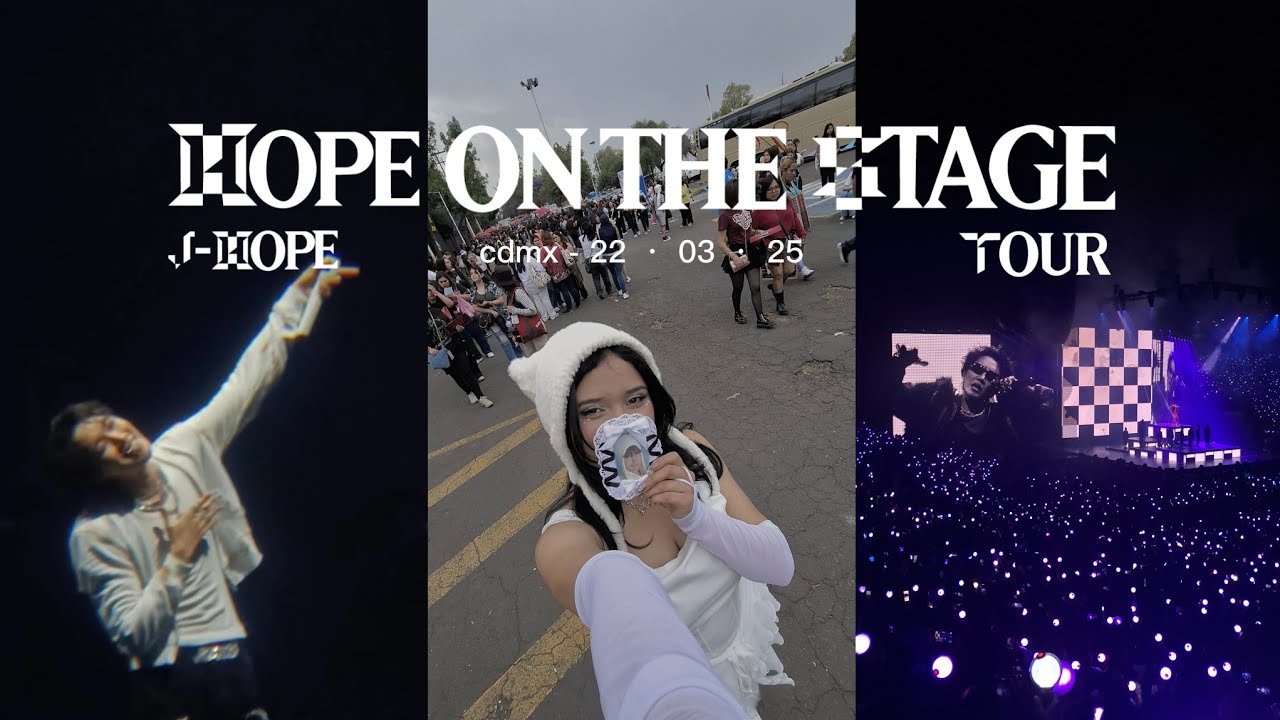conocí a un bts 💜😭, Hope On The Stage CDMX d-1