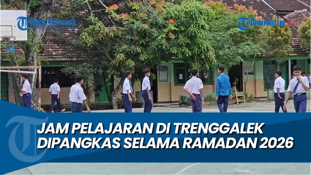AKTIVITAS FISIK DAN PR DIKURANGI, Jam Pelajaran di Trenggalek Dipangkas Selama Ramadan 2026