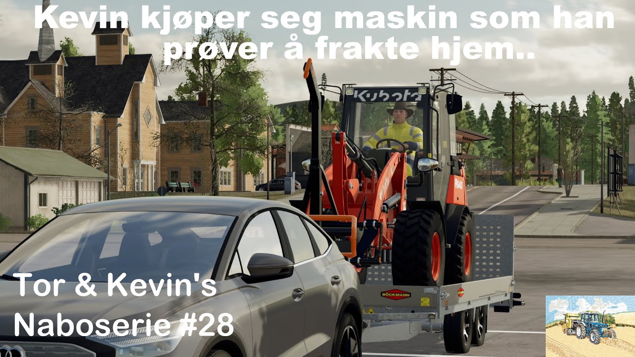 Let's Play Farming Simulator 2022 Norsk Tor & Kevin's Nabo Serie Episode 28