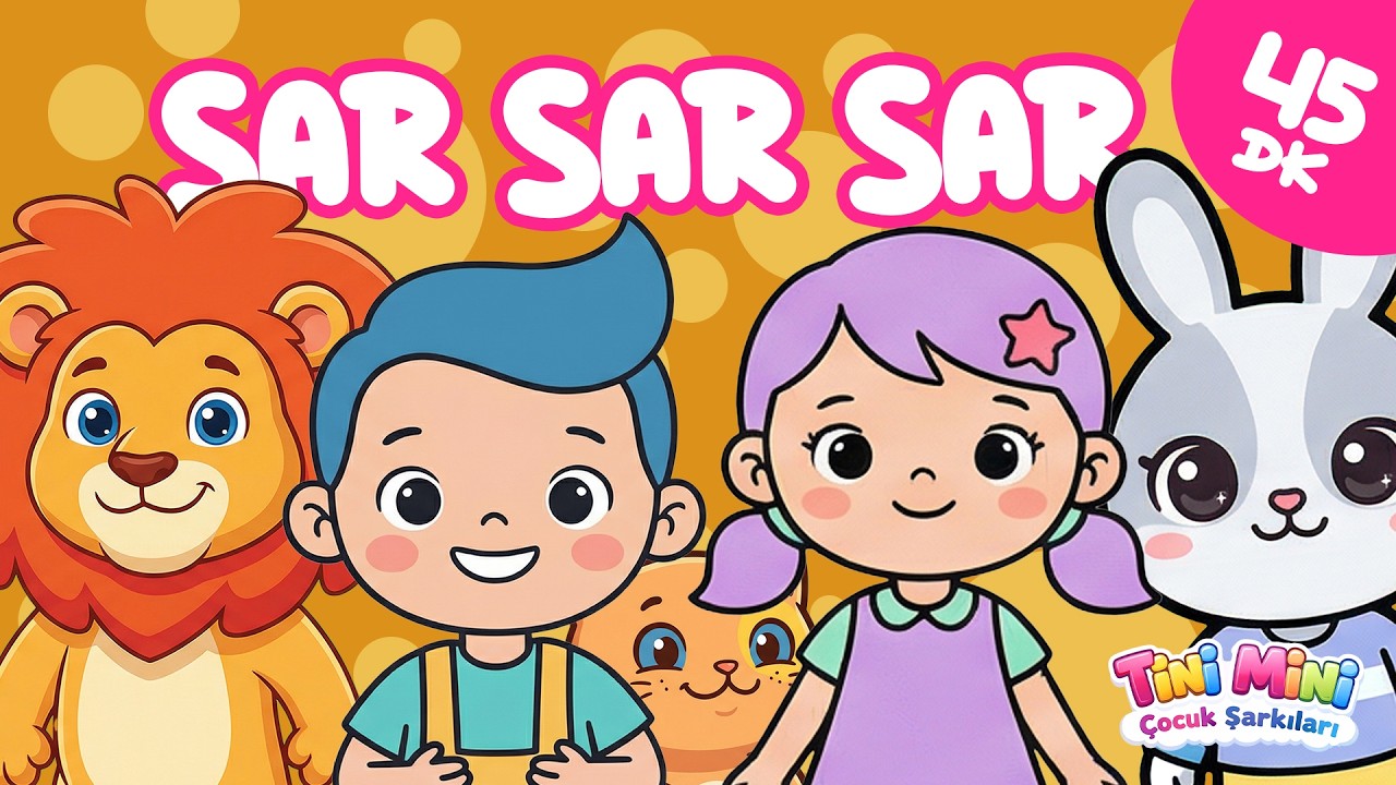 En sevilen çocuk şarkısı: Sar Makarayı 👶🎶 Minikler için eğlenceli şarkılar #tinimini #çocukşarkıları