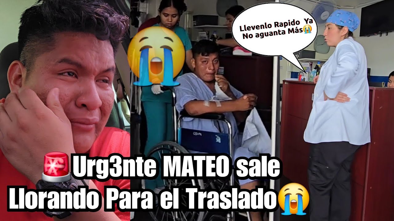 🔴Santo Dios, MATEO ya No aguanta Ni Un Minuto Más😭 lo Llevaremos en el CARRO de EDY, Urg3ntemente💔😭