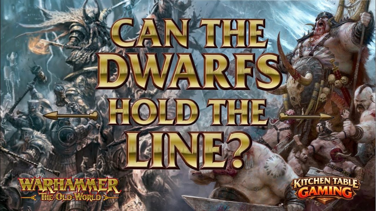 Warhammer The Old World Tournament Report, 2D6 Kringvern III, Dwarfs vs Ogre Kingdoms