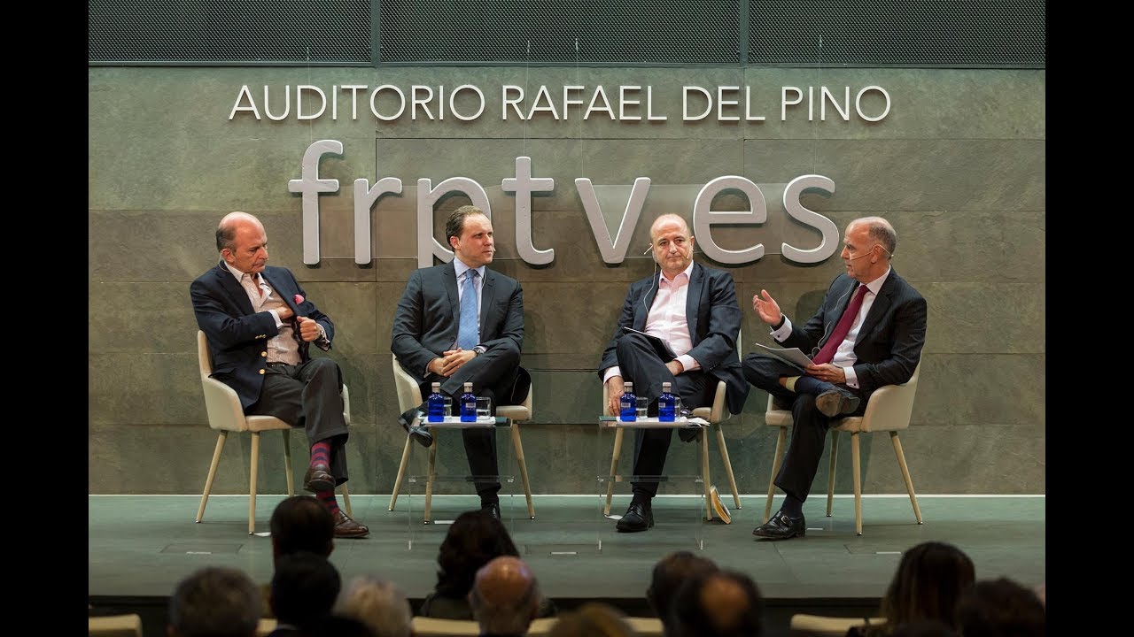 Daniel Lacalle, Carlos Rodríguez Braun, Miguel Sebastián y José Miguel Maté