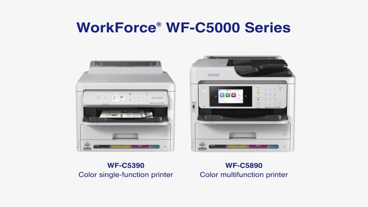 WorkForce Pro WF-C5000 Series | Built for Reliability & Powerful Productivity